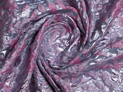 Violet jacquard swatch